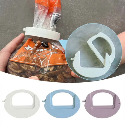 Large Opening Safety Clip Toothed Design Moisture-proof Protecting Clip Kitchen Food Sealing Clip Non-slip Teeth Chip Bag Clips