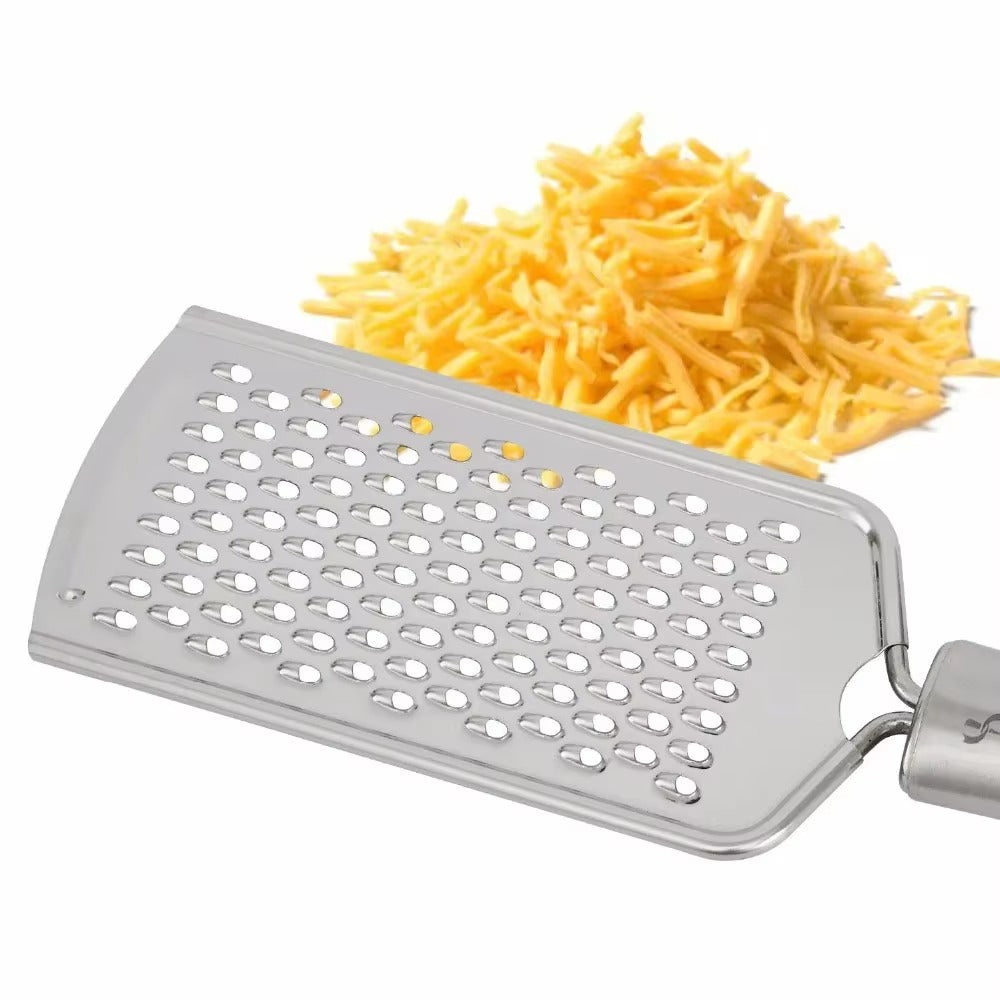 LMETJMA Micro Blade Cheese Grater Carrot Ginger Grater With Stainless Steel Handle Nutmeg Lemon Zester Vegetable Graters PY0029