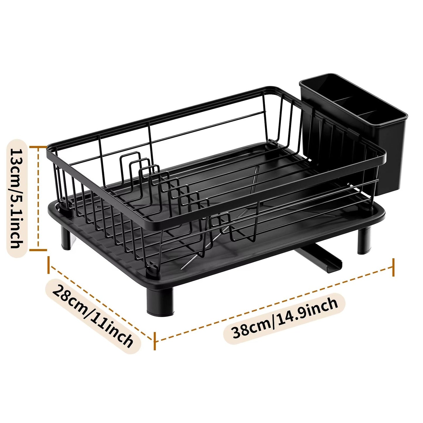 Multipurpose Dish Drying Kitchen Rack