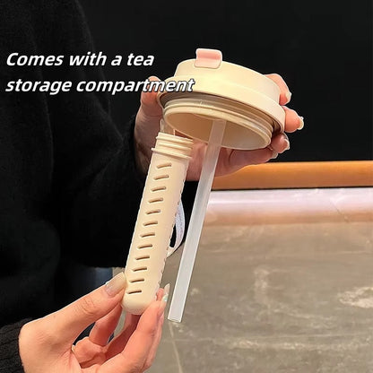 500ML Ceramic Thermo Cafe Coffee Mug Car Thermos Mug LeakProof Travel Thermo Cup for Tea Water Coffee Insulated Cup Drinkware