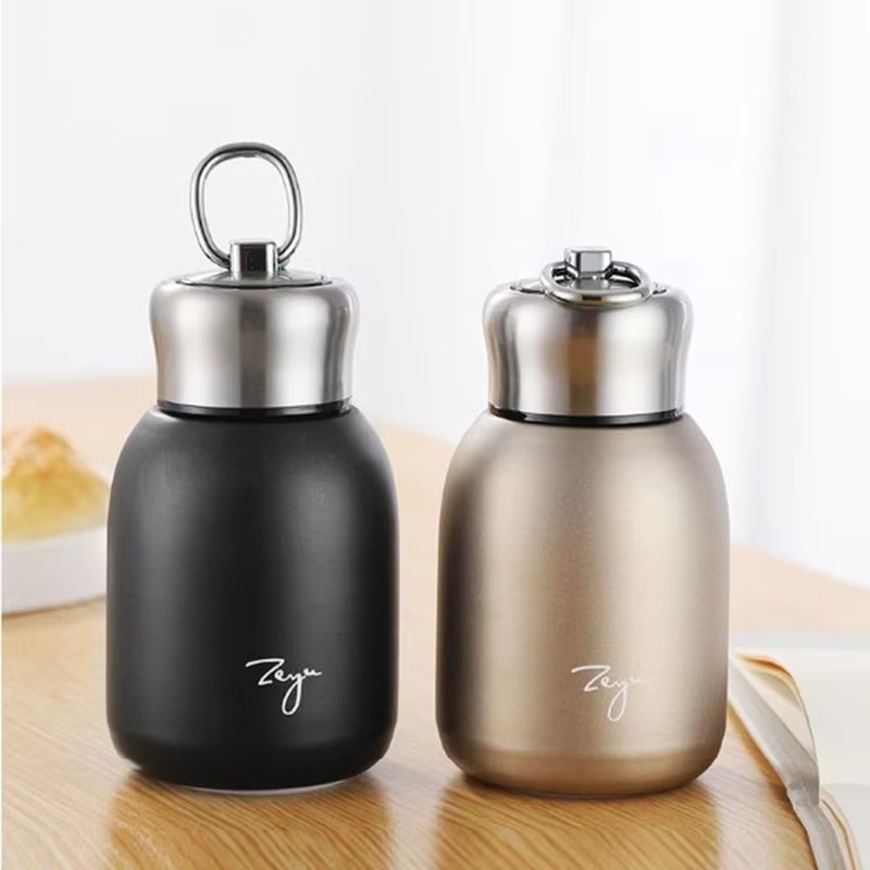 1Pc 300ML Fashion Mini Coffee Vacuum Flasks