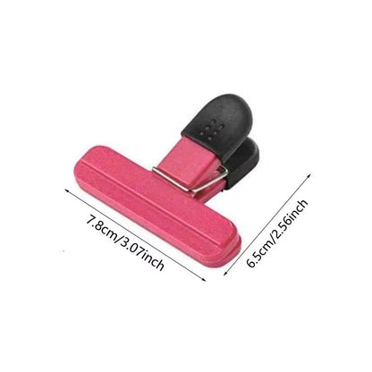 3PCS T-type Food Sealing Clip Snack Package Strong Sealing Clip Leak-proof Moisture-proof Plastic Bag Sealing Clip