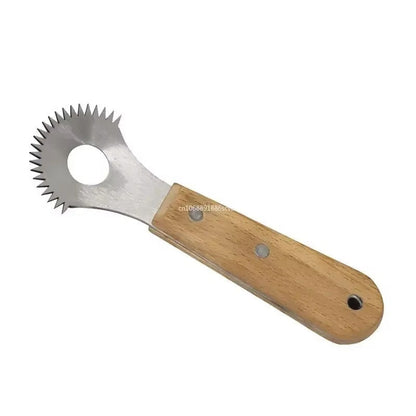 1pc Handcrafted Coconut Flesh Grater and Extractor Combo - Ultimate Tool for Preparing Coconut Fillings and Garnishes