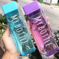 Transparent Square Water Bottle
