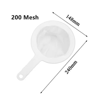 Soy Milk Wine Filter Bag Nut Milk Bag Tea Coffee Oil Yogurt Filter Net Mesh Kitchen Food Reusable Nylon Filter Bags Strainer
