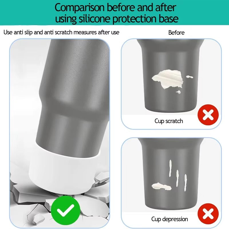 12PC 7.5cm Silicone Cup Boot Bottom Anti-slip Protective Sleeve Cover For Stanley 40oz Tumbler Thermos Cup 30oz Water Bottle