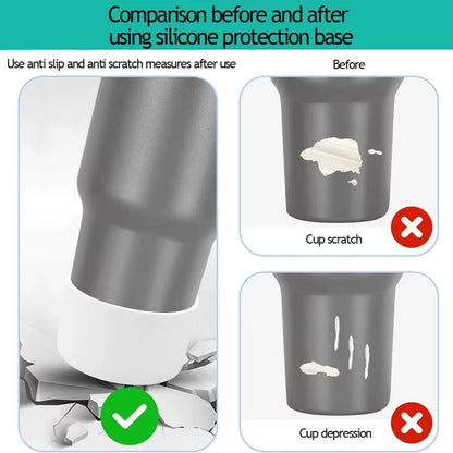 12PC 7.5cm Silicone Cup Boot Bottom Anti-slip Protective Sleeve Cover For Stanley 40oz Tumbler Thermos Cup 30oz Water Bottle