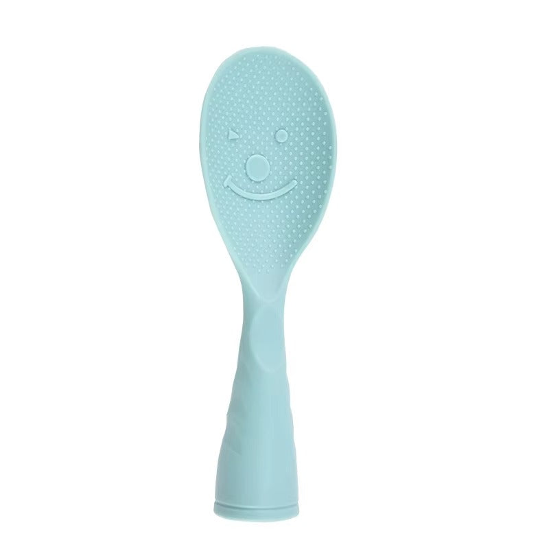 Home Kitchen Non Stick and Standing Plastic Rice Spoon Paddles-Perfect for Cooking Every Time