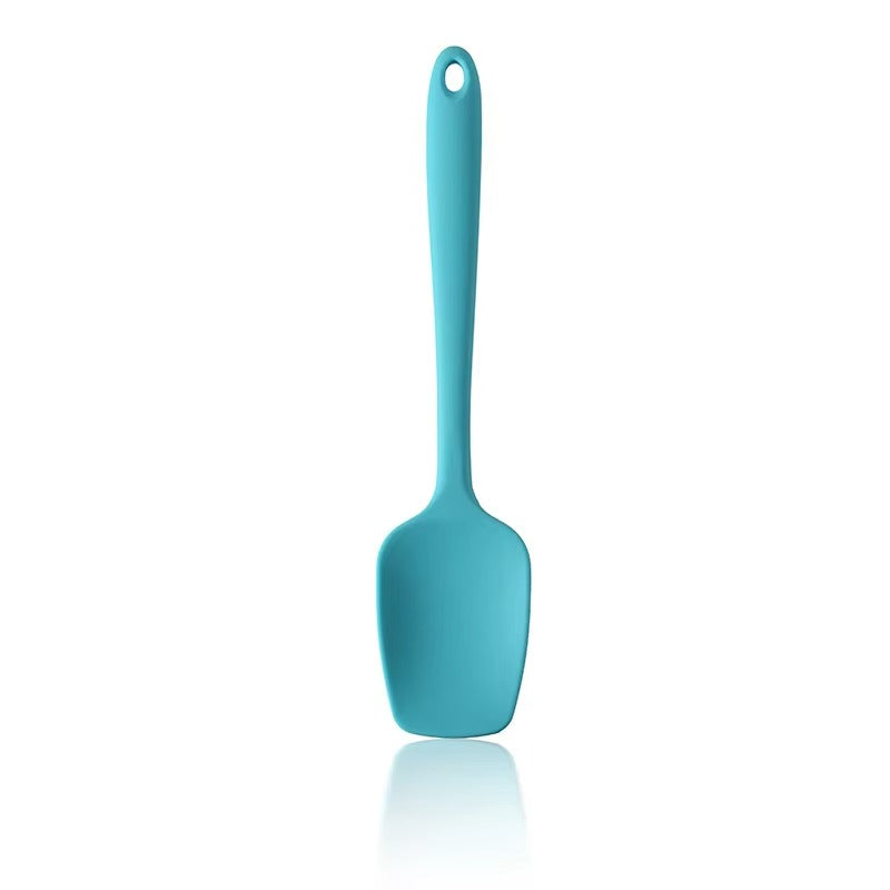 LMETJMA 28cm Silicone Spatulas Heat Resistant Spoon