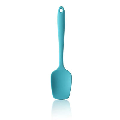 LMETJMA 28cm Silicone Spatulas Heat Resistant Spoon