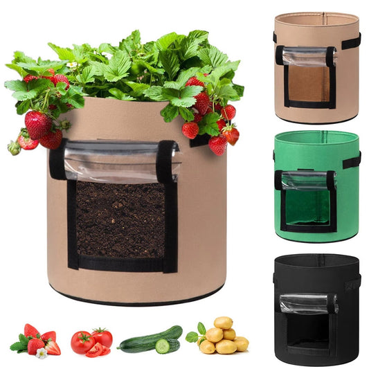 Diy Potato Growplanter Feltcloth Planting Container Bag