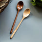 4PCS Wooden Spoon Kitchen Korean Style Natural Wood Soup Tableware Cooking Honey Coffee Spoon Mixing Spoon