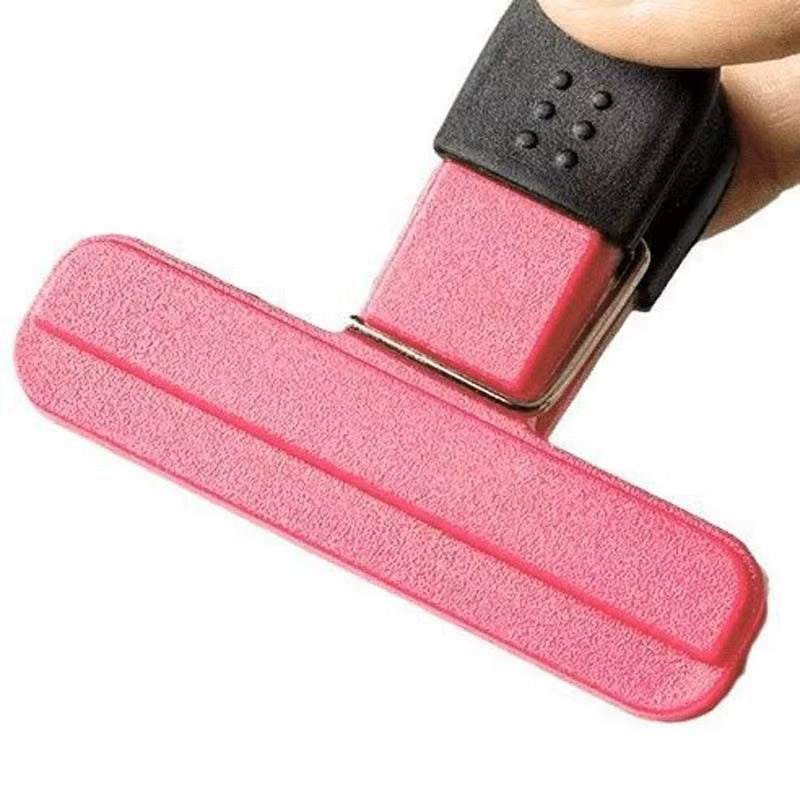 3PCS T-type Food Sealing Clip Snack Package Strong Sealing Clip Leak-proof Moisture-proof Plastic Bag Sealing Clip