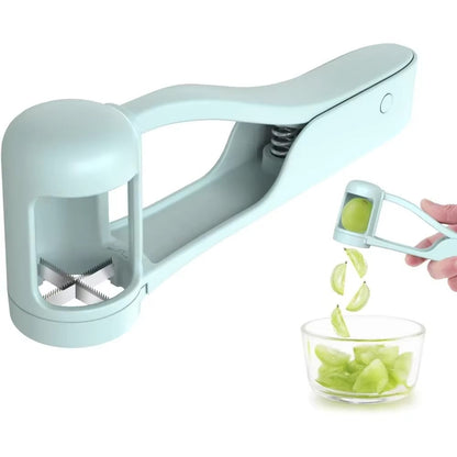 Grape Slicer, Grape Cherry Tomato Strawberry Cutter, Suitable for Vegetable, Fruit Salad, Stainless Steel Kitchen Small Tool