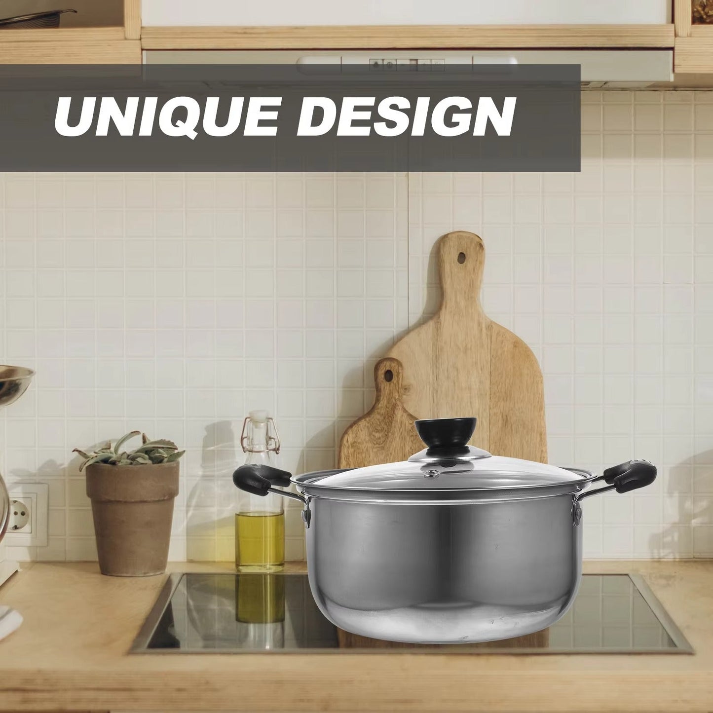 1 set 16cm 20cm Soup Pot Small Saucepan 24cm Frying Pan