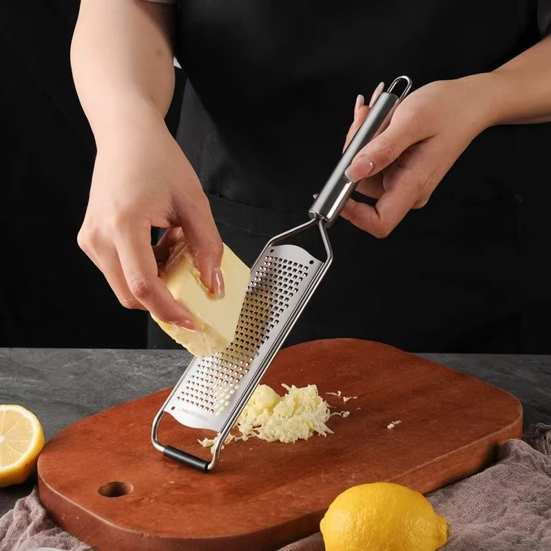 304 Stainless Steel Tube Handle Cheese Grater Lemon Grater Shredder Kitchen Cheese Grater Kitchen Gadgets