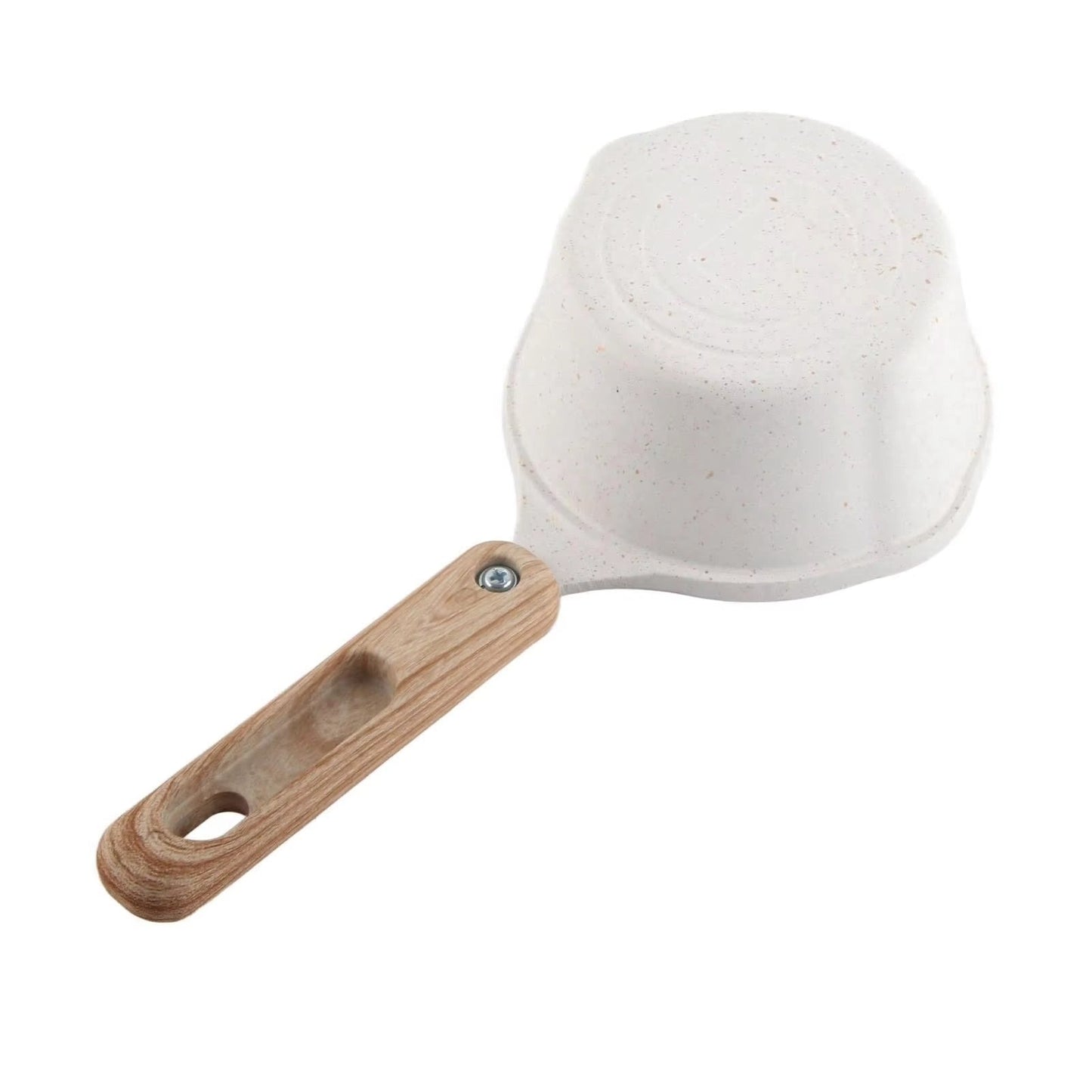 250ml Nonstick Rapid Heating White Sauce Pan Flat Bottom Multifunctional Cooking Pot for frying