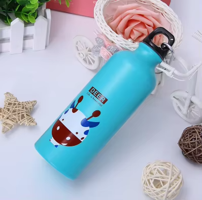 Cute Animal Water Bottle for Kids, Outdoor Portable Sports Bottle, Cycling, Camping, Hiking, School Water Bottle Gift