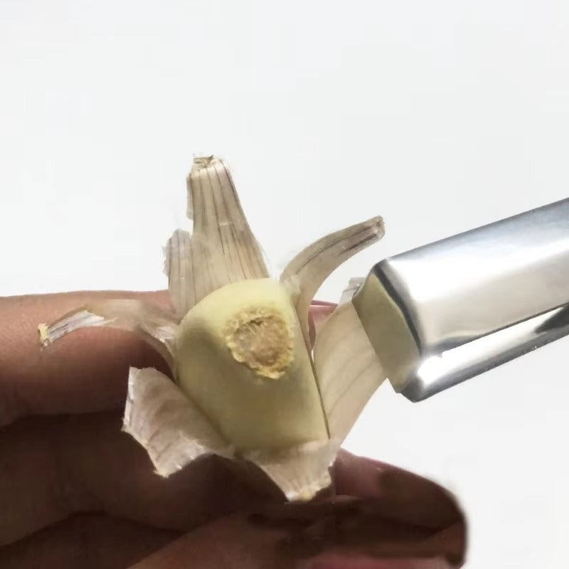 1/2/3PCS Stainless Steel Garlic Peeler Quickly Garlic Peeling Pig Hair Plucking Clip Manual Tweezers Gadgets Kitchen Accessories