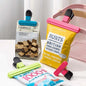 3PCS T-type Food Sealing Clip Snack Package Strong Sealing Clip Leak-proof Moisture-proof Plastic Bag Sealing Clip