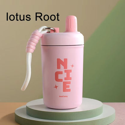 Cute Steel Thermal Insulation Water Cup Multi-color