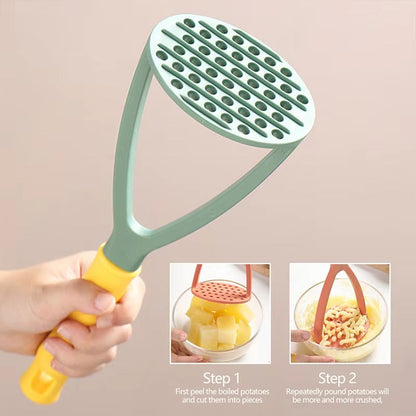 PP Pressed Potato Masher Ricer Puree Juice Maker Potato Pusher Smooth Mashed Potatoes Crusher Fruit Tools Kitchen