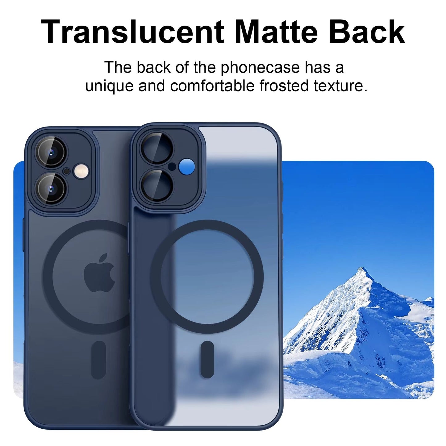 Magnetic Luxury Matte Translucent Armor Shockproof Case For iPhone 16 Magsafe Wireless Charge Cover For iPhone 16 Accessories