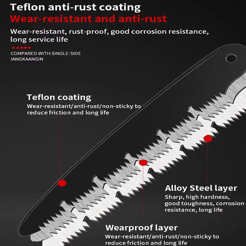 1pcs Folding Hand Saw Multifunctional Outdoor Logging Saw
