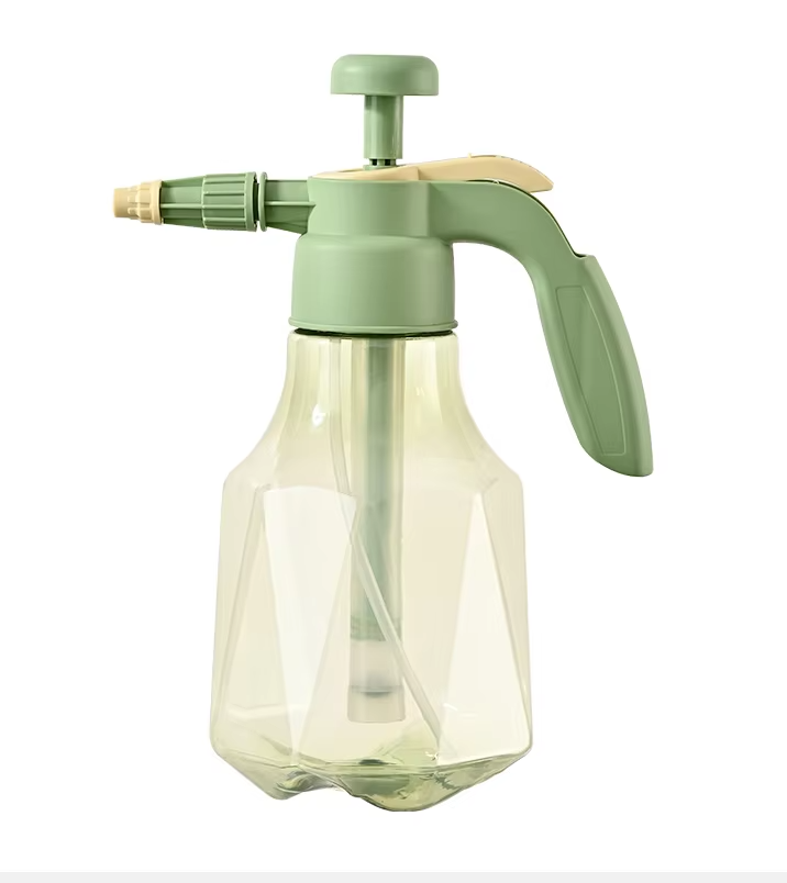 1pc Premium Plastic Pressure Spray Bottle - Powerful Air Pressure Technology, Adjustable Nozzle, High-Pressure Mist Sprayer for