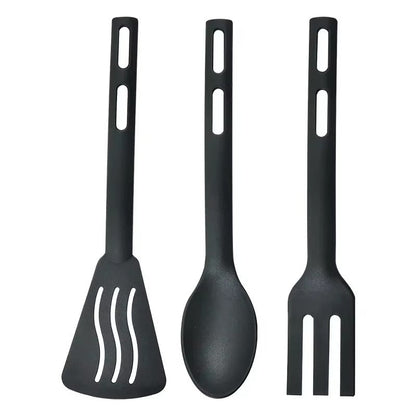 1/3PCS Nylon Kitchen Utensils Set Kitchen Cooking Tools Slotted Turner Solid Spoon Fork Children Spade Fork Spoon Dinnerware