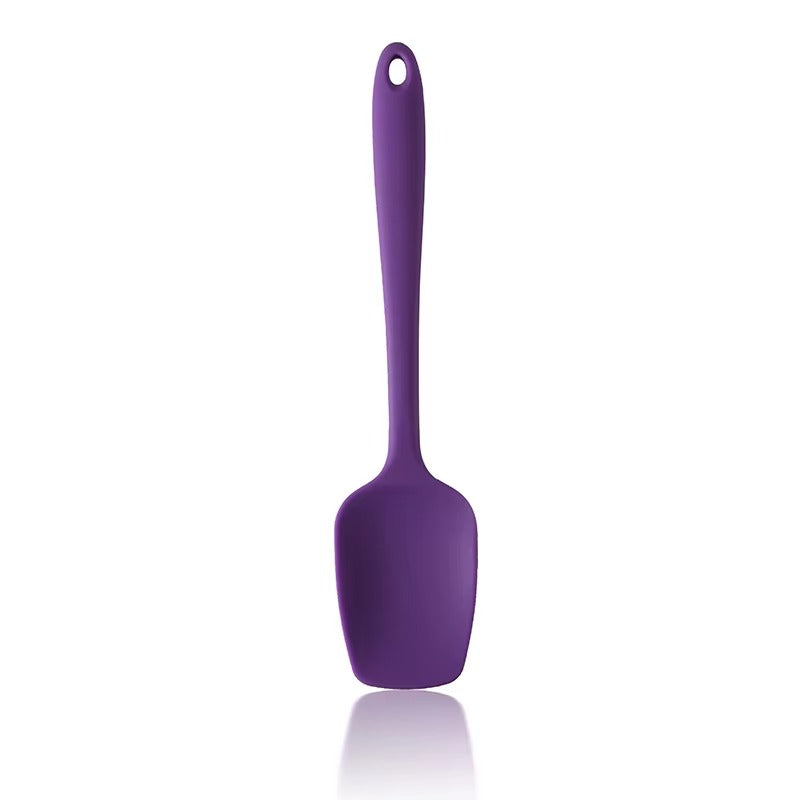 LMETJMA 28cm Silicone Spatulas Heat Resistant Spoon