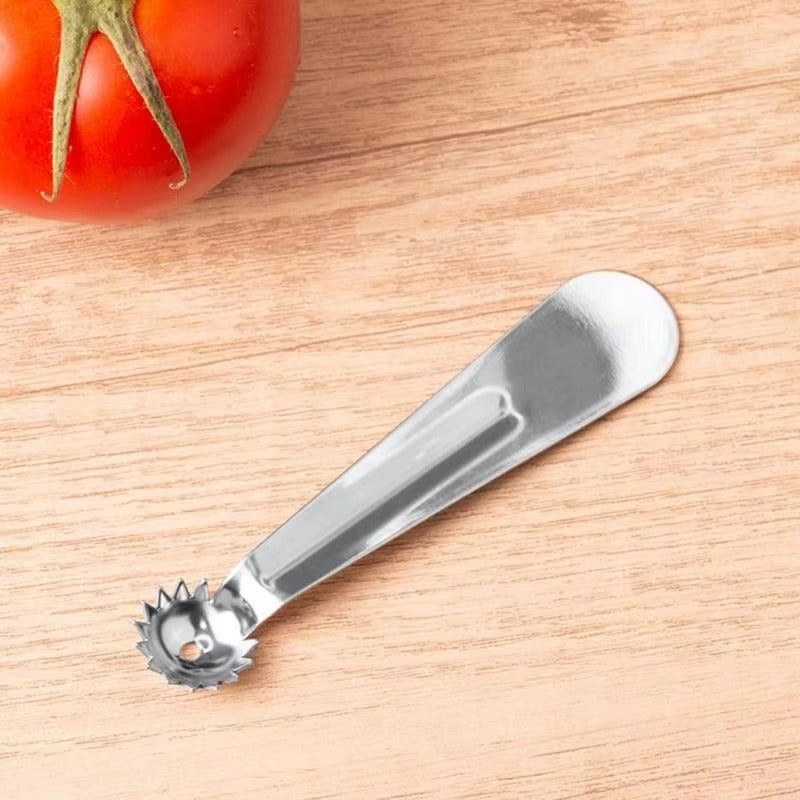 4Pieces Stainless Steels Kitchen Corer Tool For Strawberries Tomatoes Huller M68E