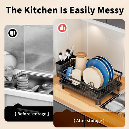 Multipurpose Dish Drying Kitchen Rack