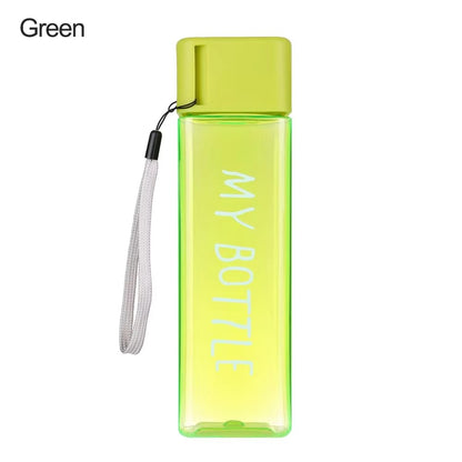 Transparent Square Water Bottle