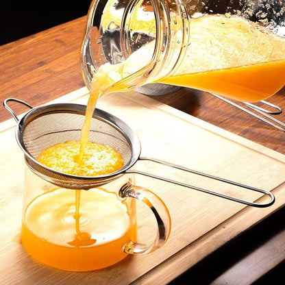 Stainless Steel Fine Mesh Strainer Flour Sifter