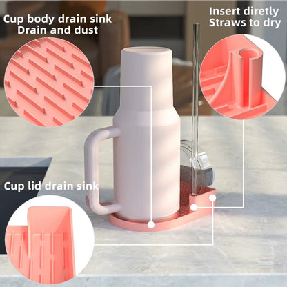 High Quality Tumbler Dry Store Rack Rack Tumbler Drying Station for Cleaning Cups and Storage Water Cup Holder