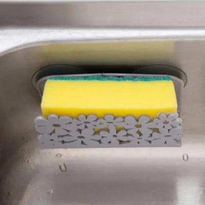 1Pc Dish Cloths Rack Suction Sponge Holder Clip Rag Storage Lid Rack Kitchen Tool