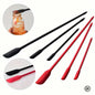 3-Piece Mini Silicone Spatula Set - Heat Resistant, Multiple Sizes for Jar, Bottles and Kitchen