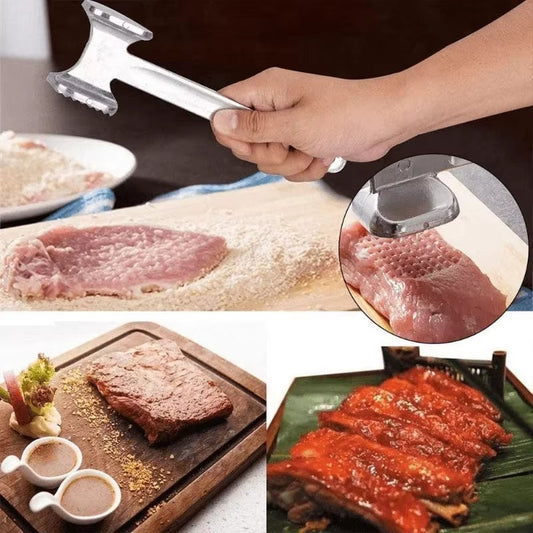 Meat Tenderizing Hammer Stainless Steel