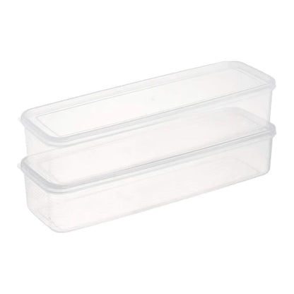 HealthyFoodStorageContainers Plastic Food Containers with Removable Lids Stackable Portable Trays for Fruits Vegetables and Meat