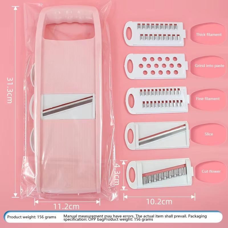 Vegetable Fruit Slicer Multifunctional Manual Food Grater Cutter Potato Household Chopper Kitchen Veggie Dicer Gadgets
