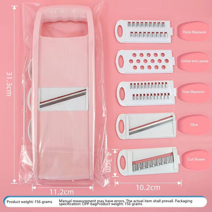 Vegetable Fruit Slicer Multifunctional Manual Food Grater Cutter Potato Household Chopper Kitchen Veggie Dicer Gadgets