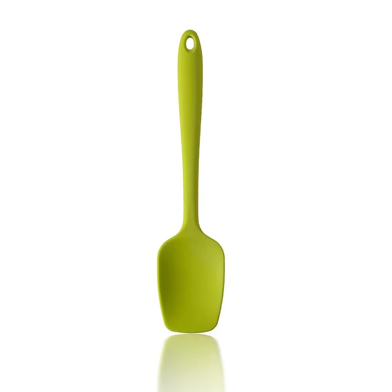 LMETJMA 28cm Silicone Spatulas Heat Resistant Spoon