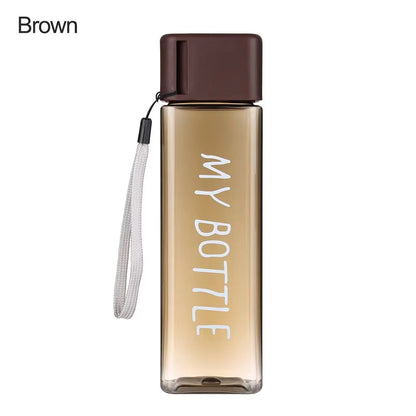 Transparent Square Water Bottle