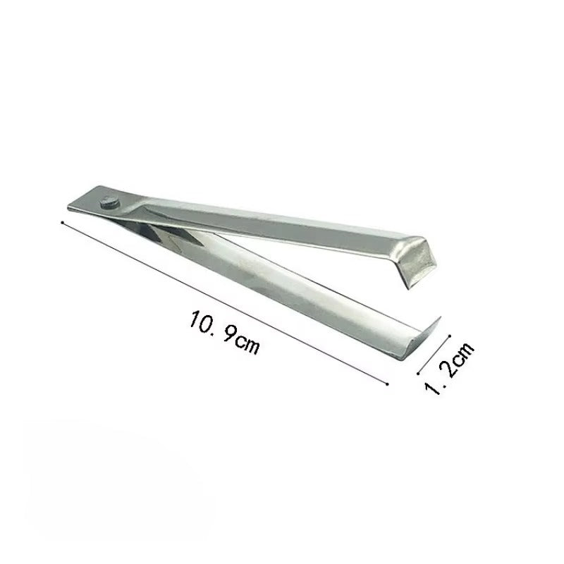 1/2/3PCS Stainless Steel Garlic Peeler Quickly Garlic Peeling Pig Hair Plucking Clip Manual Tweezers Gadgets Kitchen Accessories