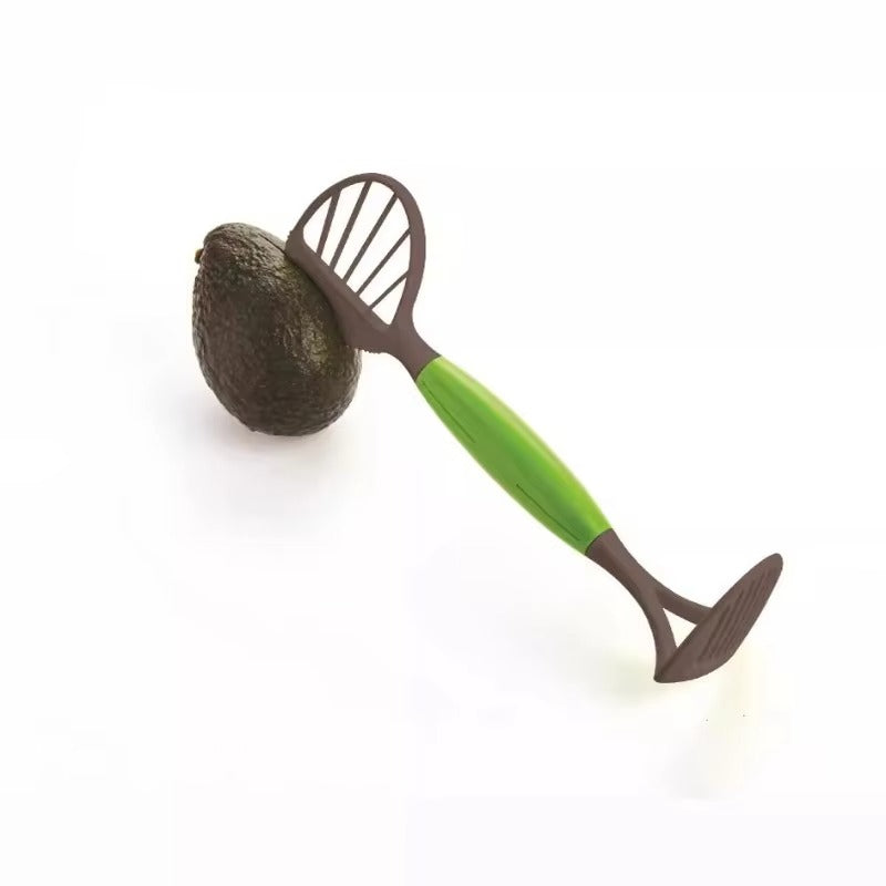 Avocado Masher 3-in-1 Avocado Tool Multifunction Cut Avocado Cut Fruit Slicer Kitchen Gadget Fruit Vegetable Tools
