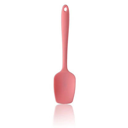 LMETJMA 28cm Silicone Spatulas Heat Resistant Spoon