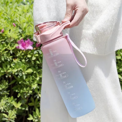 Silicone Water Bottle 1L