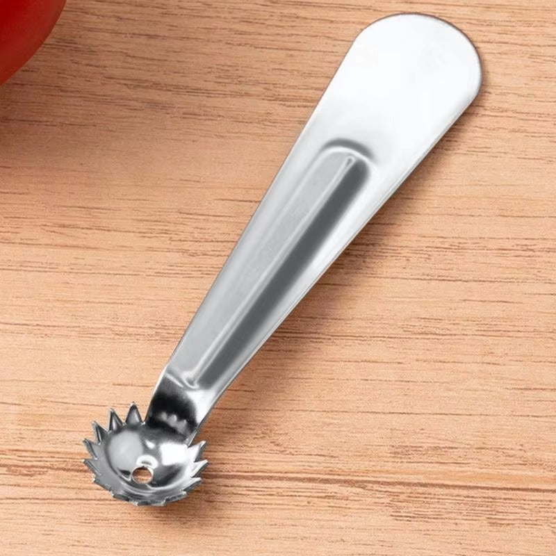 4Pieces Stainless Steels Kitchen Corer Tool For Strawberries Tomatoes Huller M68E