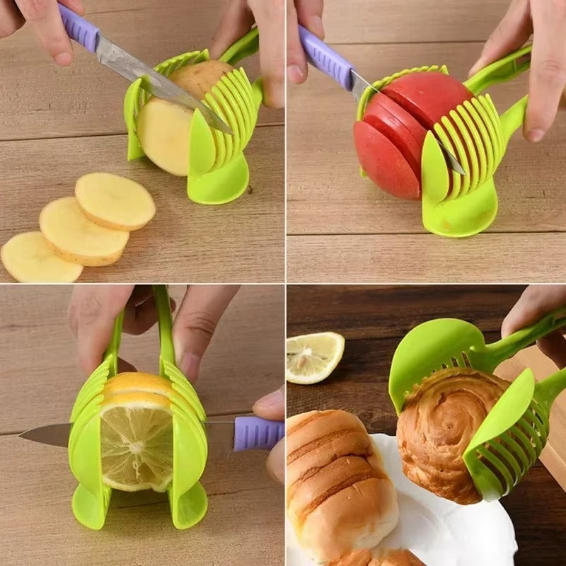 Handheld Plastic Tomato Slicer